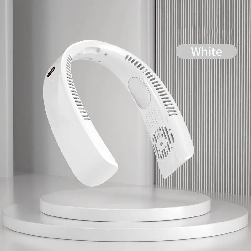 🔥50% Sale🔥TEC Ice Porcelain Cooling Portable Hanging Neck Fan❄️