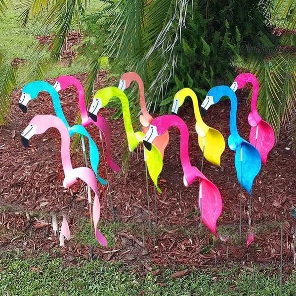 🔥50% Sale🔥🌸Garden Decoration - Swaying Flamingos💃