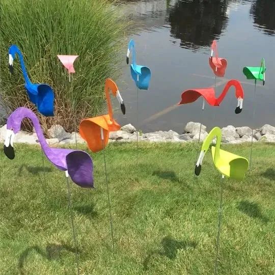 🔥50% Sale🔥🌸Garden Decoration - Swaying Flamingos💃