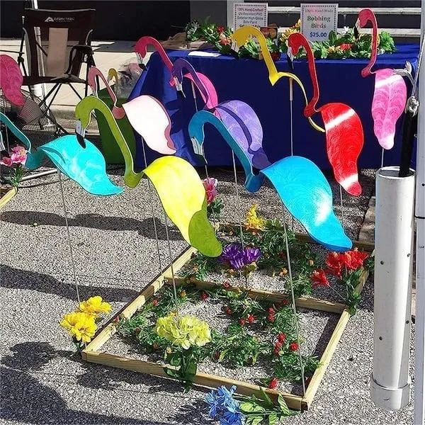 🔥50% Sale🔥🌸Garden Decoration - Swaying Flamingos💃