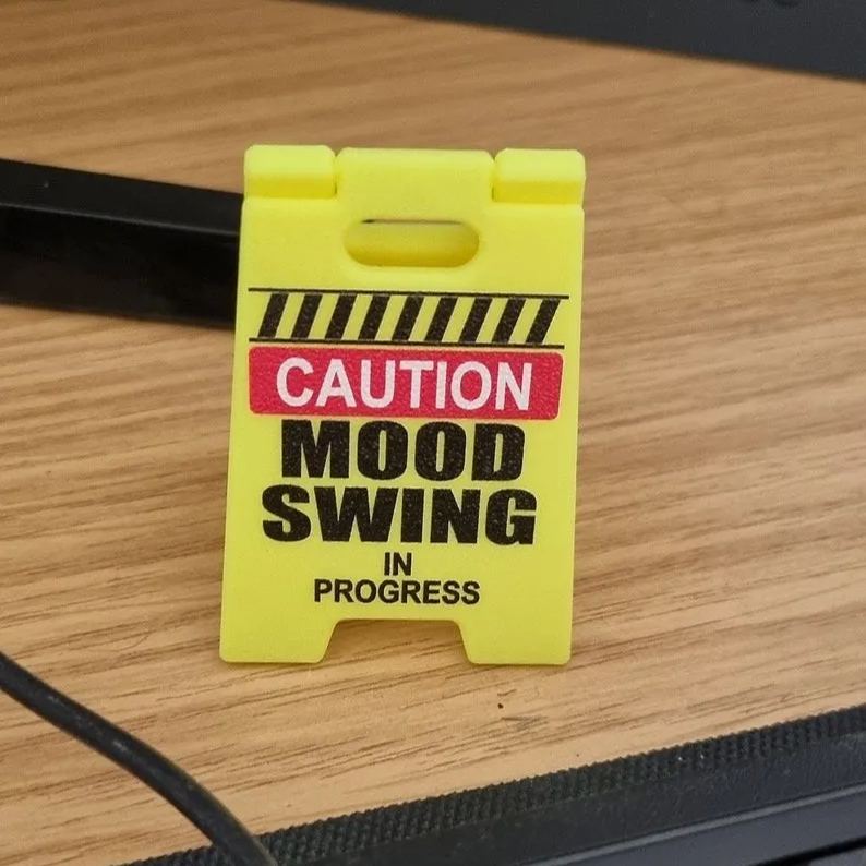 🔥Hot Sale 50% Off🔥Humorous Warning Sign Desktop Ornament🚫