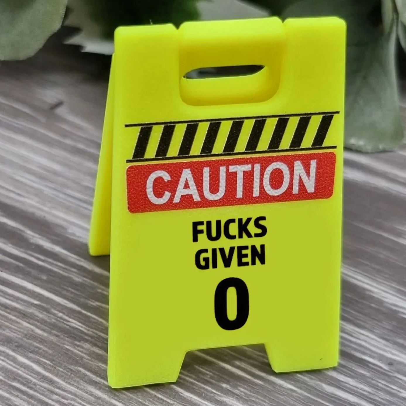 🔥Hot Sale 50% Off🔥Humorous Warning Sign Desktop Ornament🚫