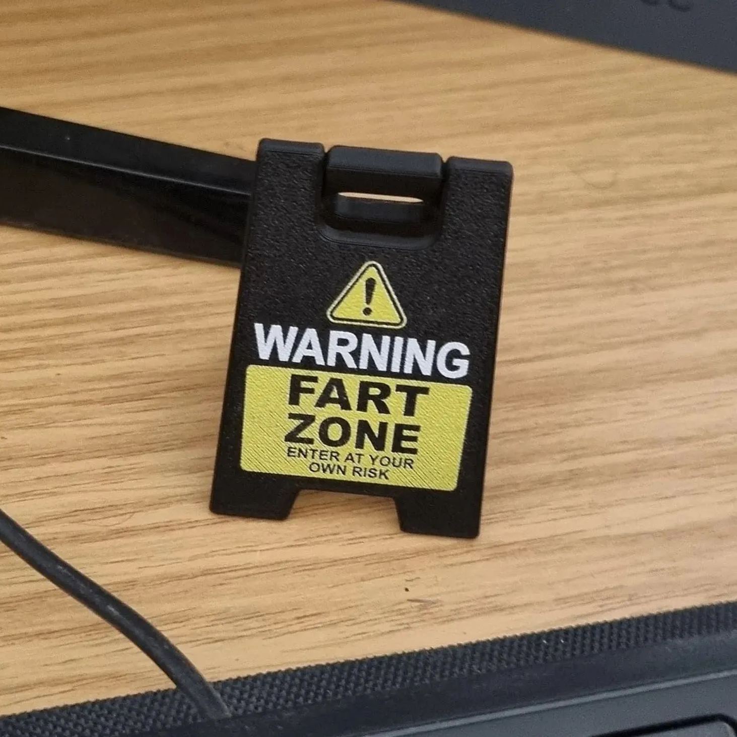 🔥Hot Sale 50% Off🔥Humorous Warning Sign Desktop Ornament🚫