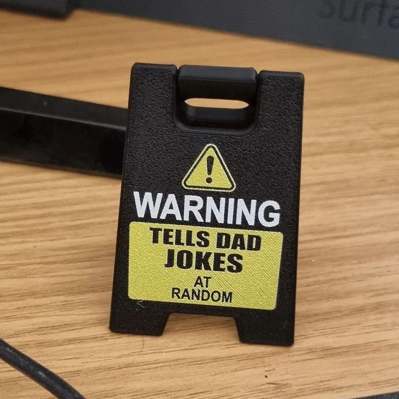 🔥Hot Sale 50% Off🔥Humorous Warning Sign Desktop Ornament🚫