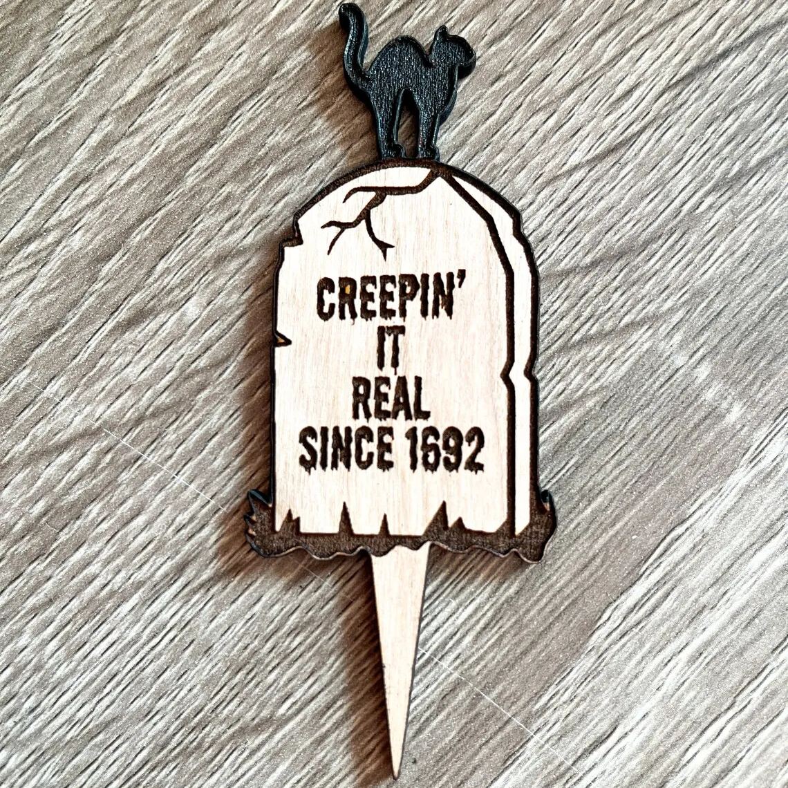 🪦Halloween Funny Tombstone Plant Stakes🤣