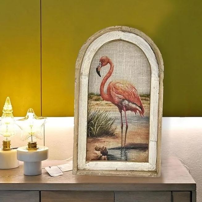 🔥Hot Sale 50% Off🔥🦩Watercolor Flamingo Wall Art