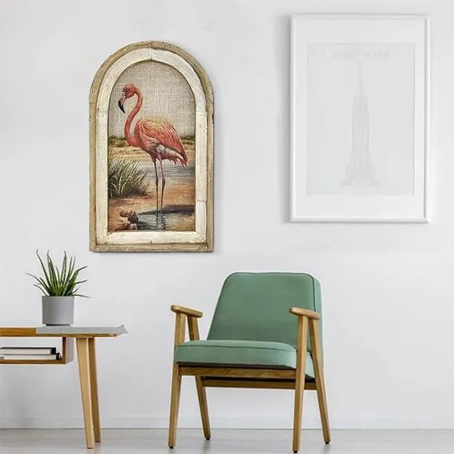 🔥Hot Sale 50% Off🔥🦩Watercolor Flamingo Wall Art