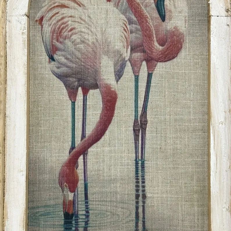🔥Hot Sale 50% Off🔥🦩Watercolor Flamingo Wall Art
