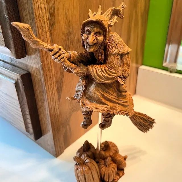🔥Hot Sale 50% Off🔥🧙‍♀️Handcrafted La Befana Witch Sculpture