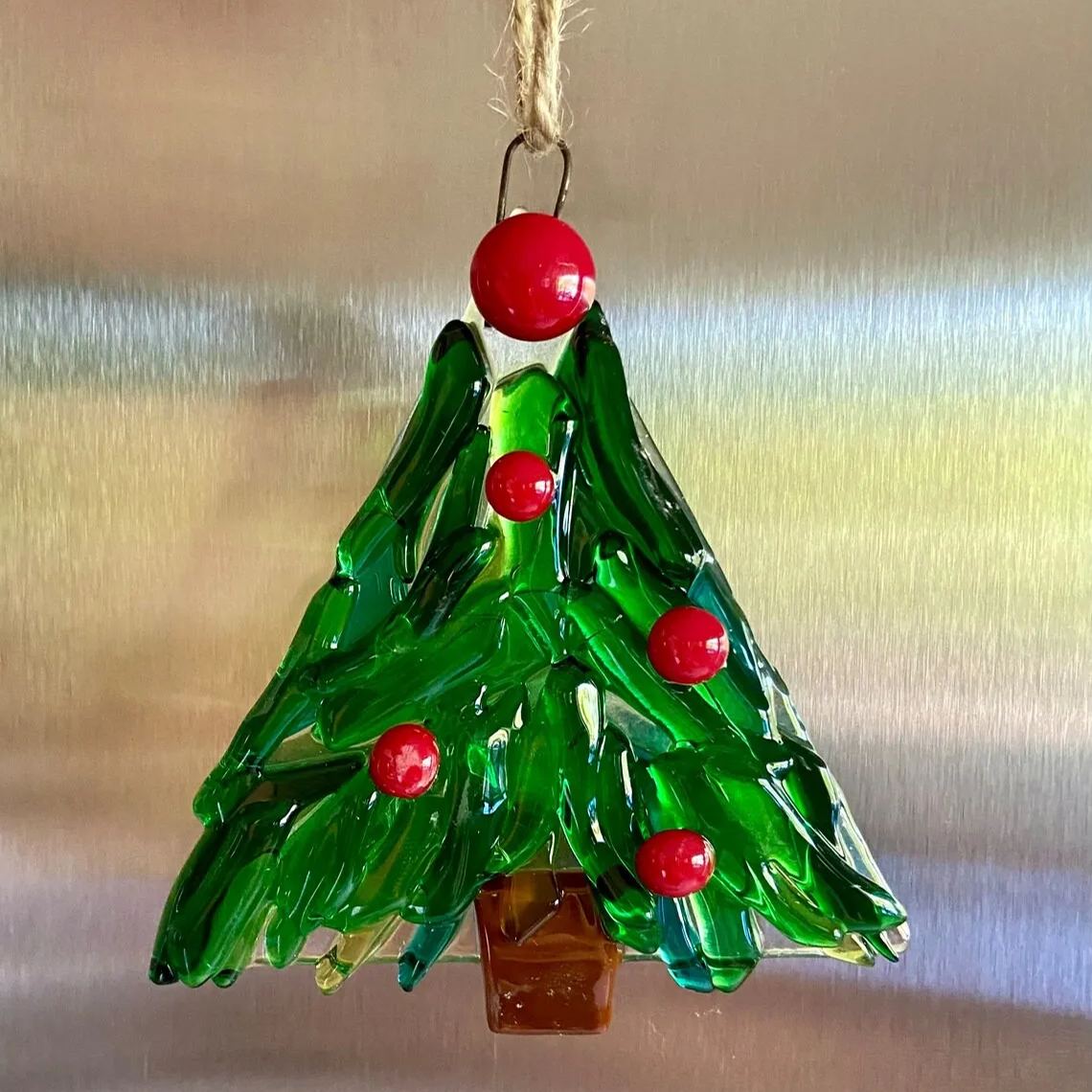 🎉Christmas Fused Glass Wreath Decoration