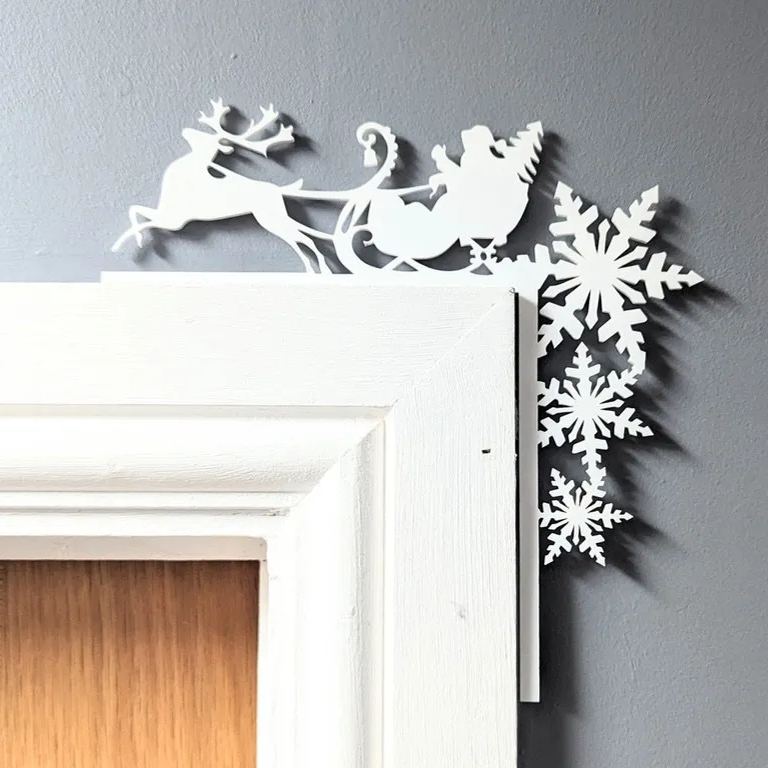 🎄Creative Christmas Door Decorations🎄