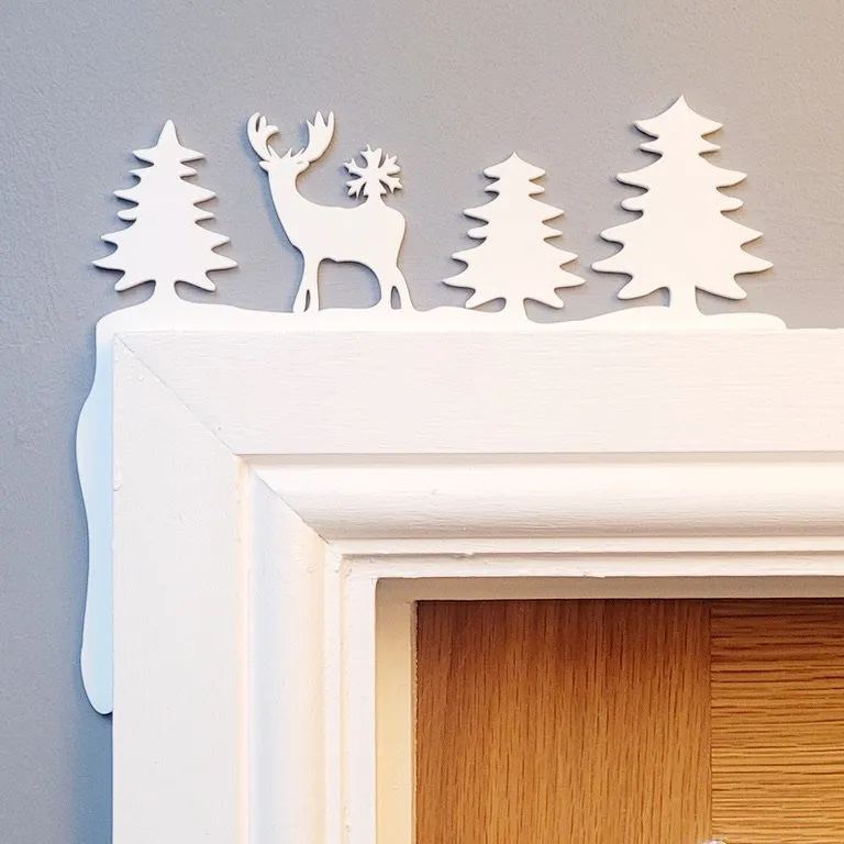 🎄Creative Christmas Door Decorations🎄
