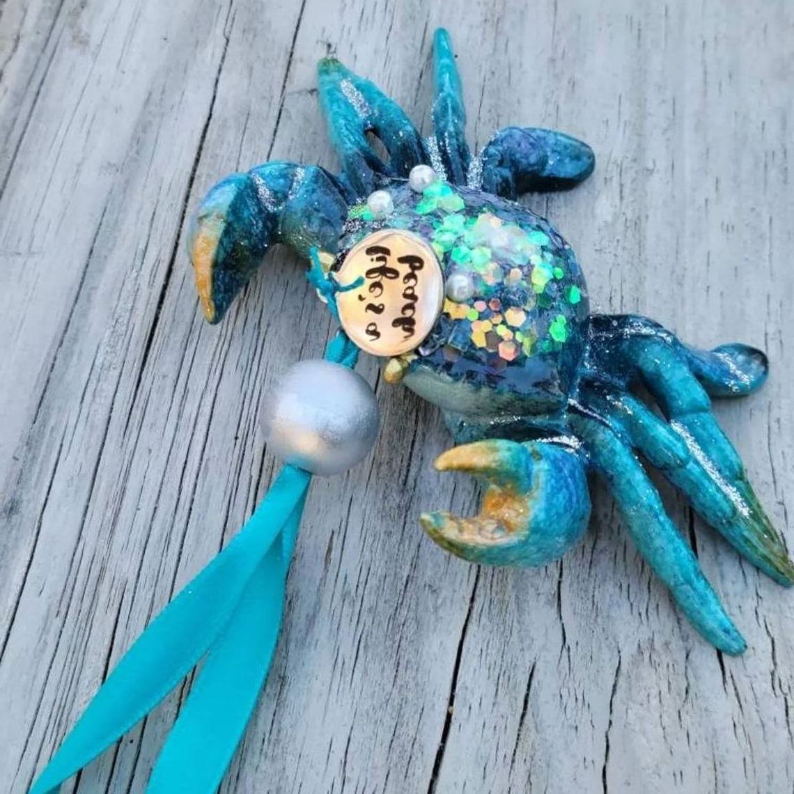 'Beach is My Happy Place' - Sea Turtle Decoration