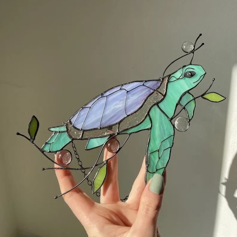 The Beauty of the Ocean - Turtle Light Catcher