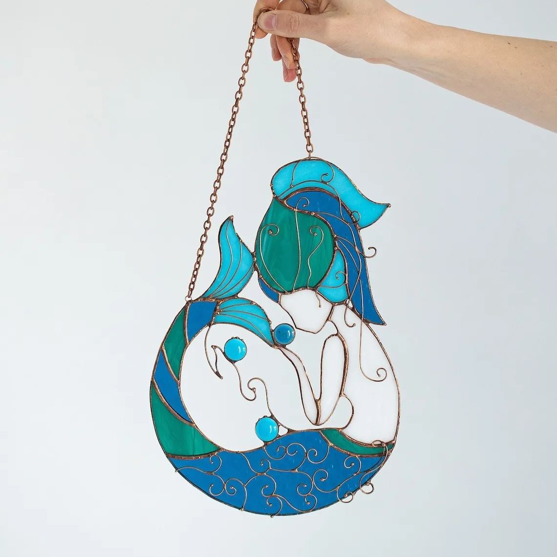 The Beauty of the Ocean - Turtle Light Catcher