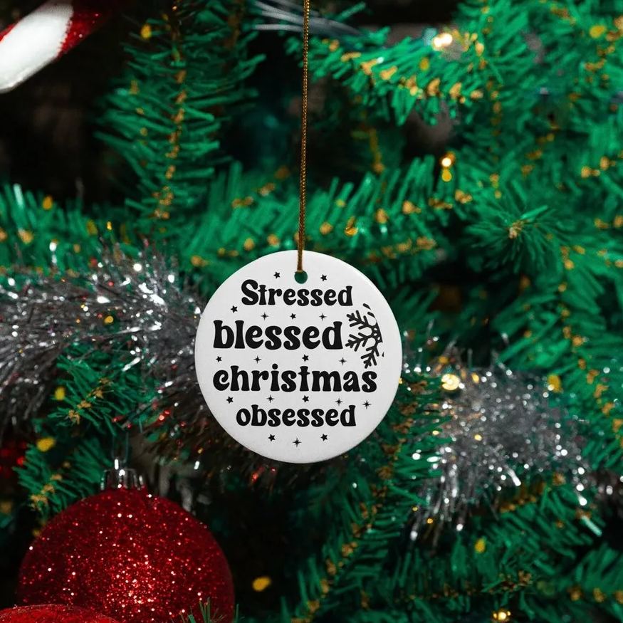 Fun Round Christmas Ornaments