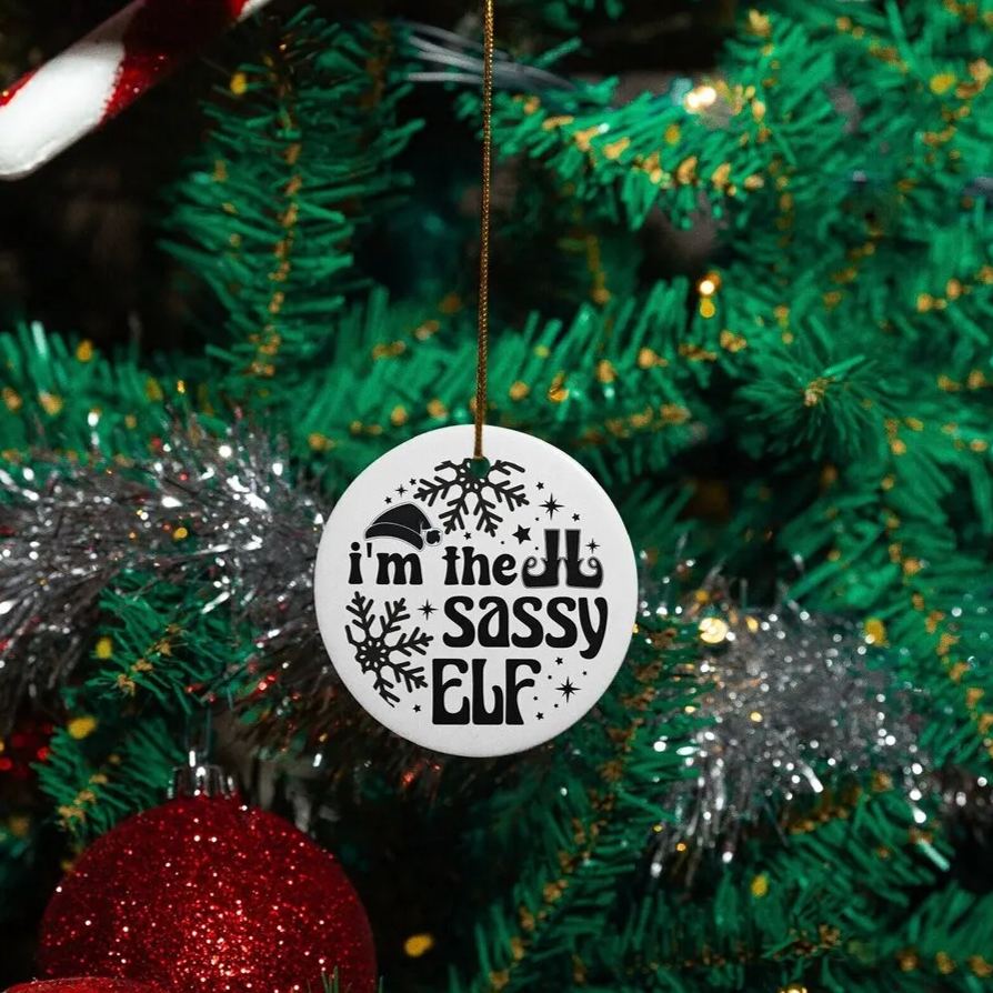 Fun Round Christmas Ornaments