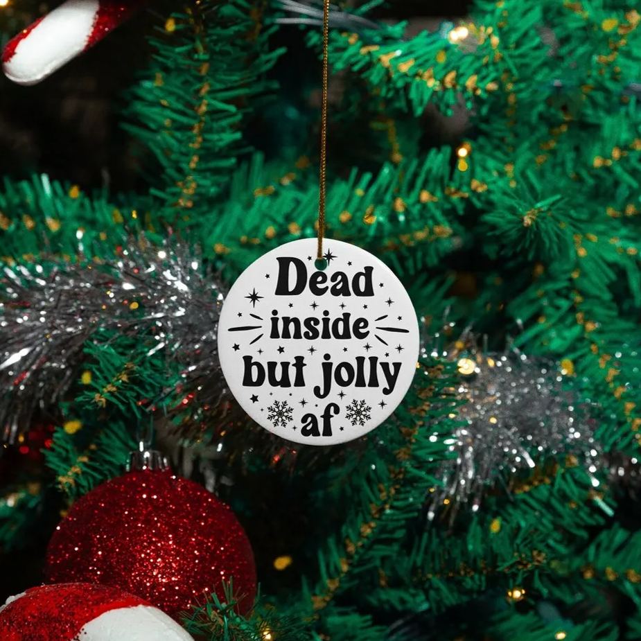 Fun Round Christmas Ornaments