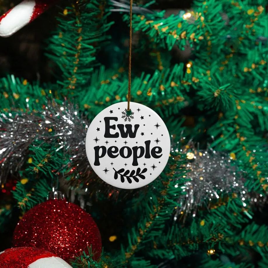 Fun Round Christmas Ornaments