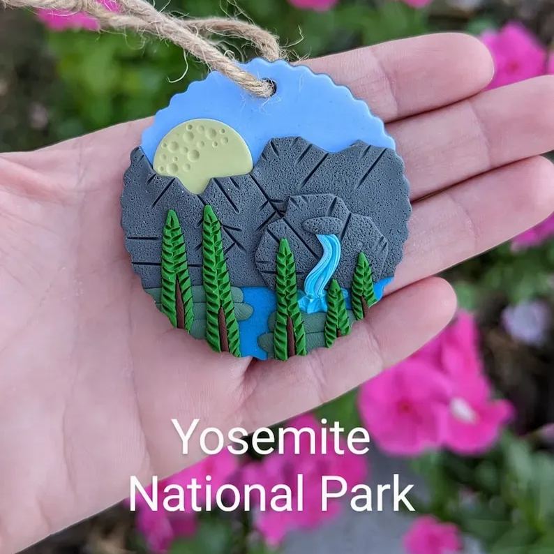 Handmade-NATIONAL PARK Tree Ornaments