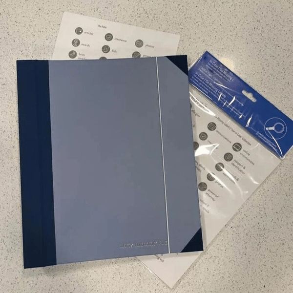 "If I D!e" Binder