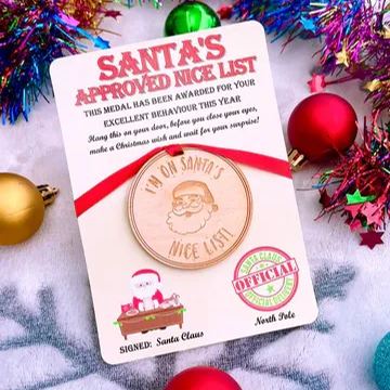 🎅Santa Gold Coins for Christmas Eve Boxes