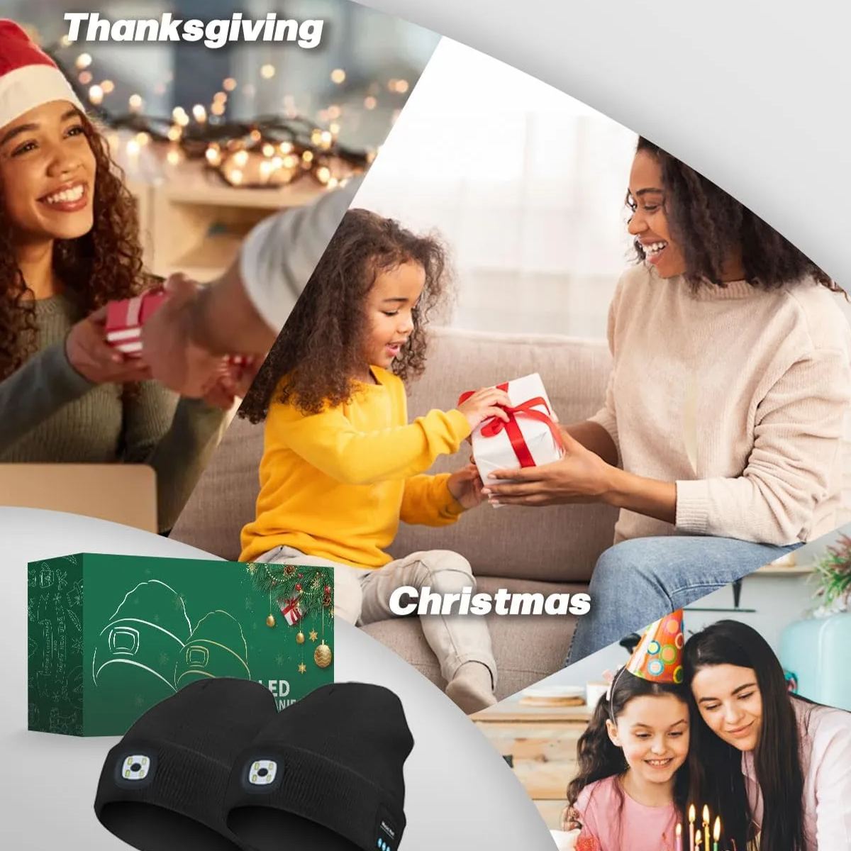 🔥LED Beanie Light (USB Rechargeable Caps)