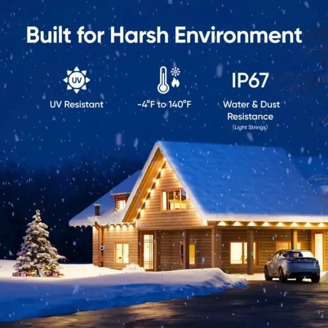 Smart Rainbow LED Permanent Outdoor Light