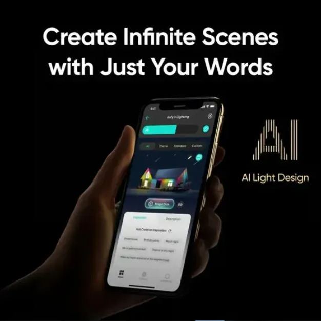 Smart Rainbow LED Permanent Outdoor Light