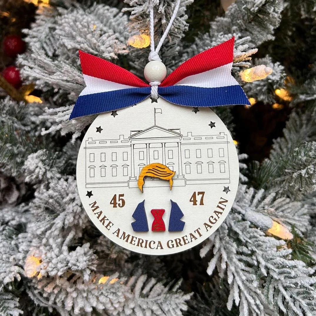 "Make America Great Again"🗽-Christmas Ornaments