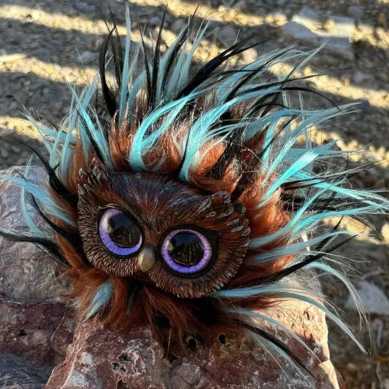 🦉Handmade-Baby Owl chick Doll🦉