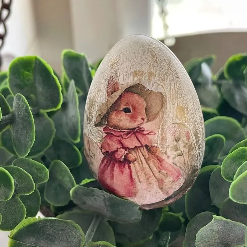 🔥Hot Sale 50%🔥🐰🥚Vintage Rabbit Easter Eggs