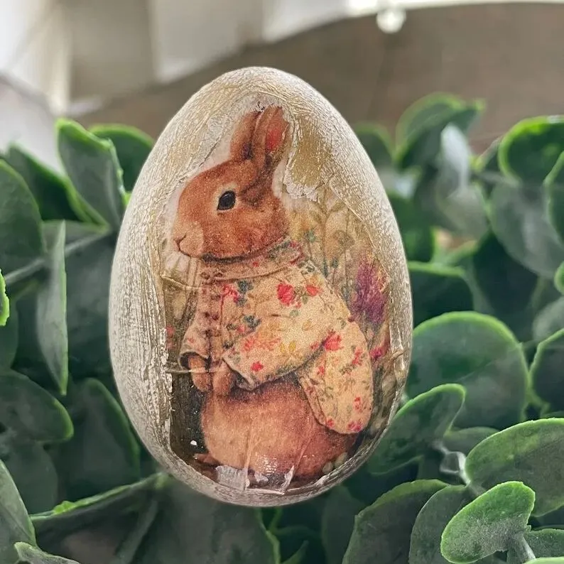 🔥Hot Sale 50%🔥🐰🥚Vintage Rabbit Easter Eggs