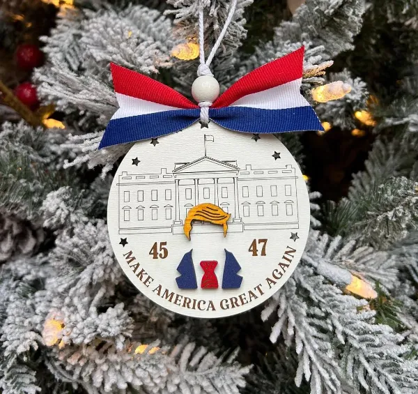 "Make America Great Again"🗽-Christmas Ornaments