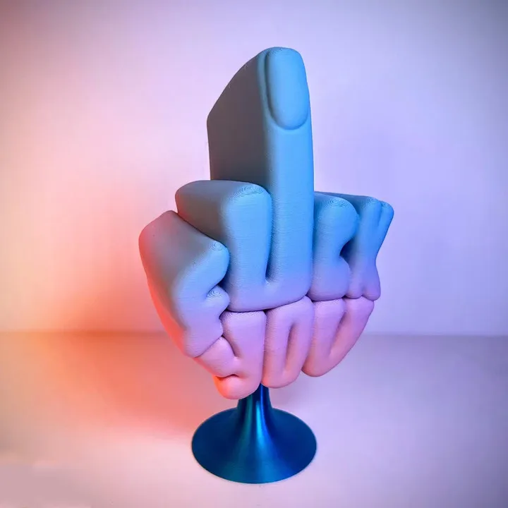 🔥50% Off🔥😒Fk You Middle Finger Desk Decor😅