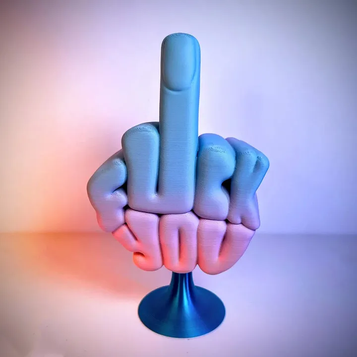 🔥50% Off🔥😒Fk You Middle Finger Desk Decor😅