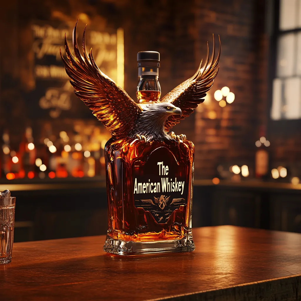 🍻Eagle Whiskey Bottle🦅