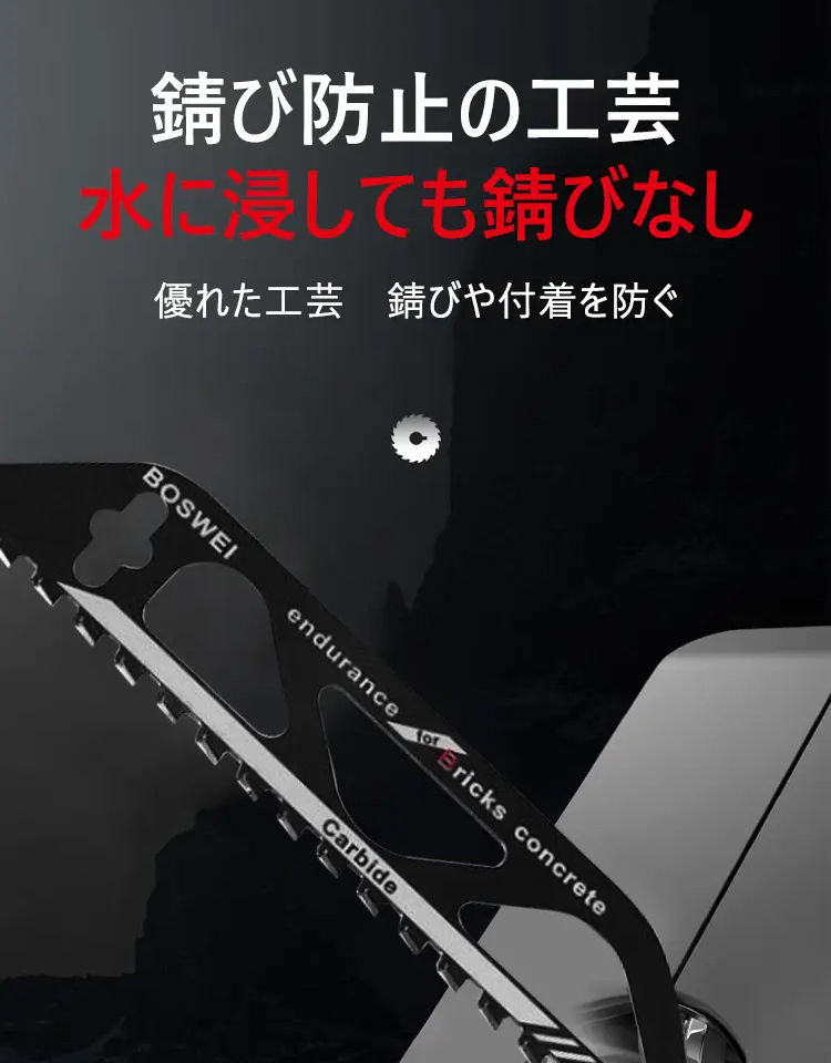 溶接用合金製のこぎり刃