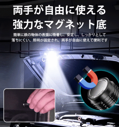 ミニサイズ高強度懐中電灯