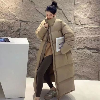ロング丈ダウンジャケット