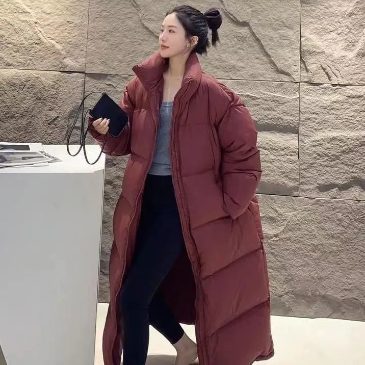 ロング丈ダウンジャケット