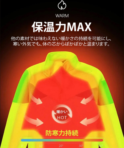 裏起毛ジャケット