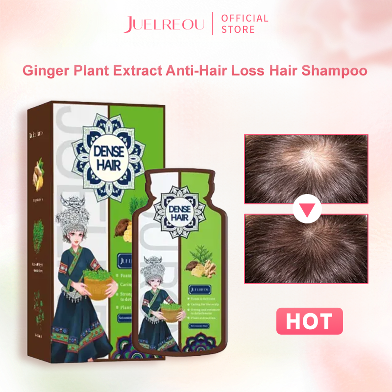 Hot Sale Ginger Plant Extract Anti-Hair Loss Hair Shampoo