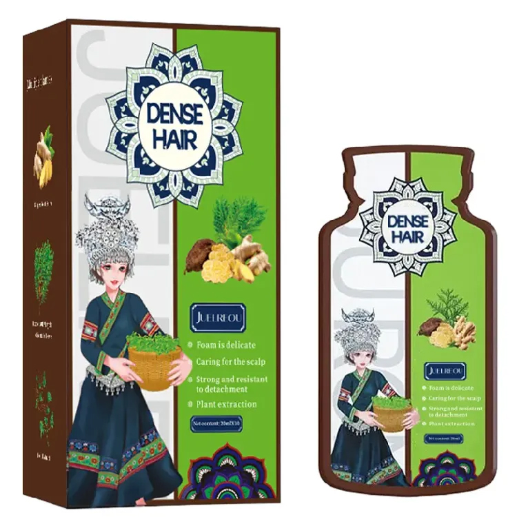 Hot Sale Ginger Plant Extract Anti-Hair Loss Hair Shampoo