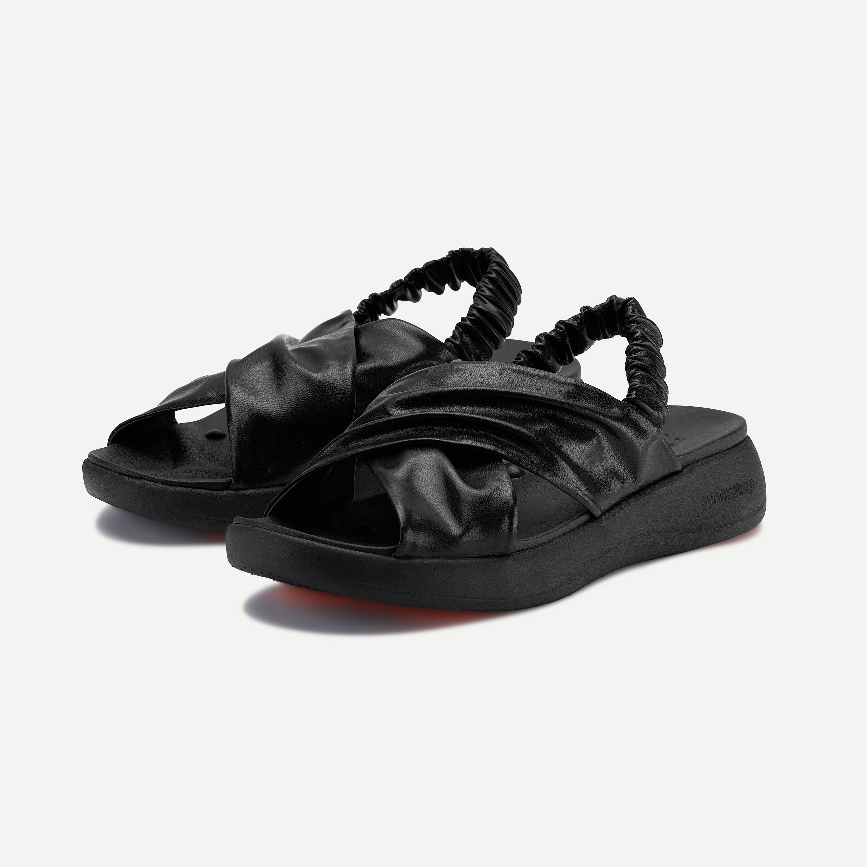 Balance Pleated Sandal