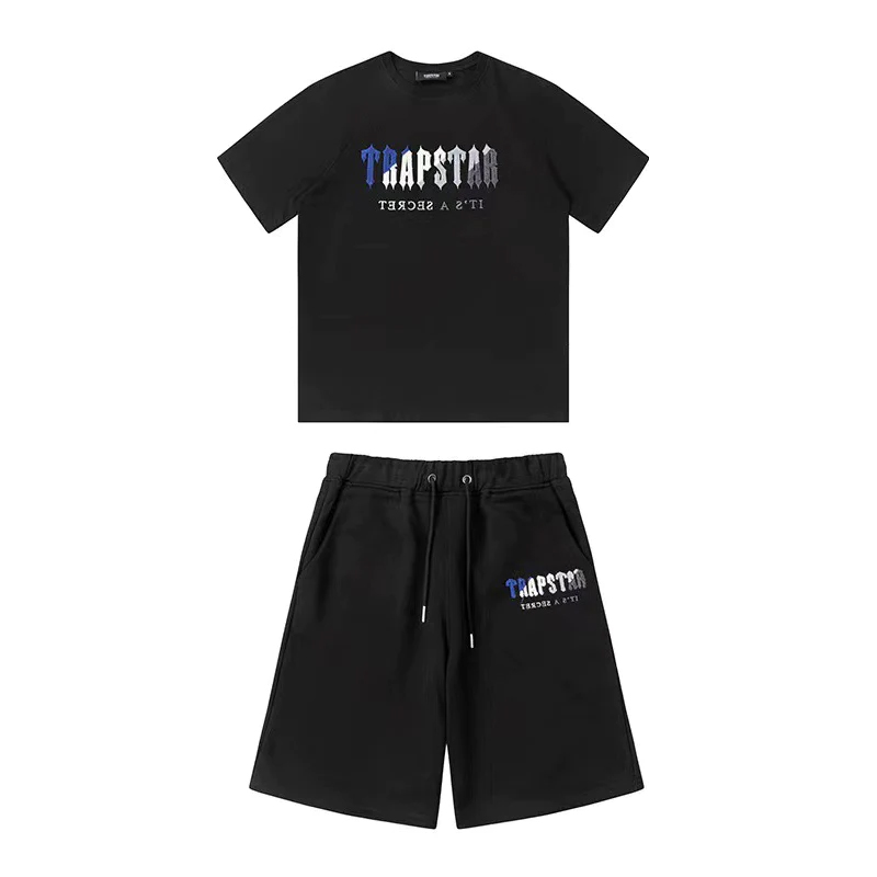 TRAPSTAR Chenille Decoded Short Black