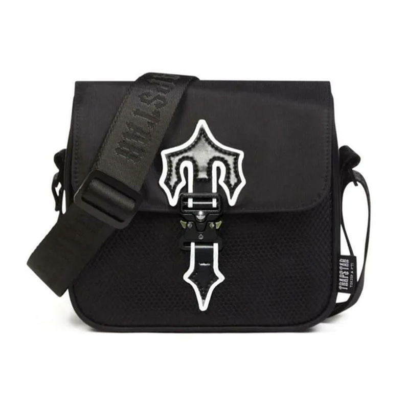Trapstar Irongate Messenger Bag 1.0 Black/White