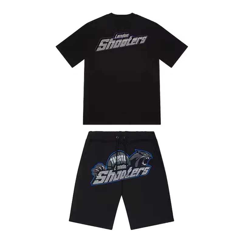 TRAPSTAR Shooters Short Set Black