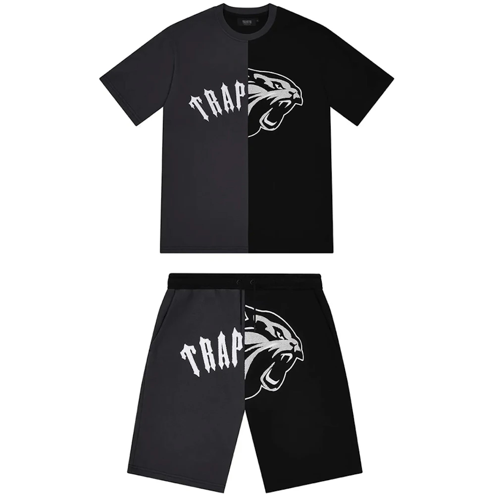 Trapstar Arch Shooters Short Set Black