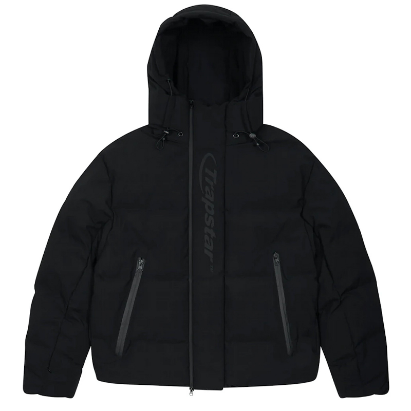 TRAPSTAR HYPERDRIVE TECHNICAL PUFFER - TOTAL BLACK